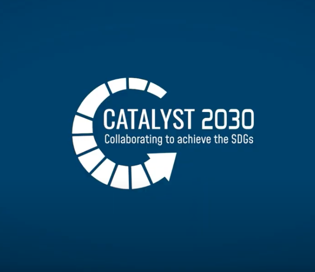 Catalyst 2030 event logo banner